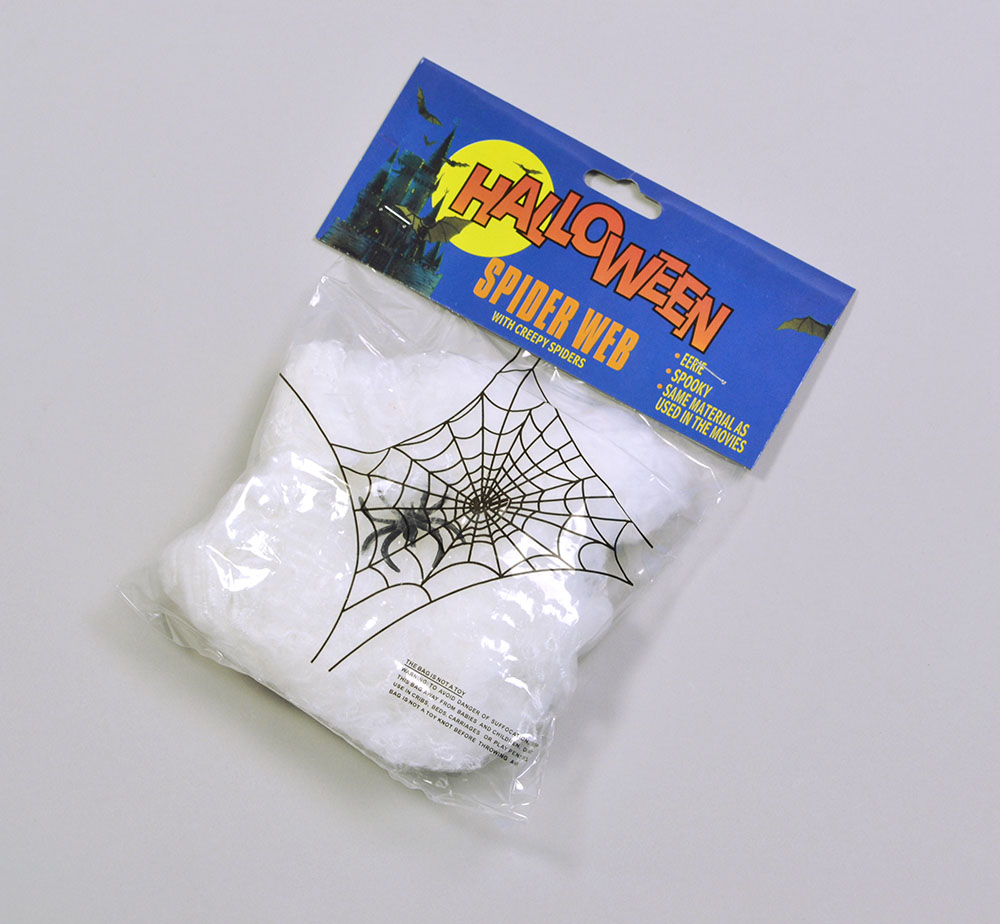 Spider Web Wool/Plastic Spider
